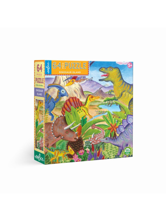 ILE DES DINOSAURES 64 PCS