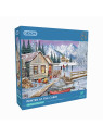 Puzzle WINTER AT THE CABIN 1000 pièces