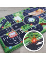 Tapis voiture lumineux