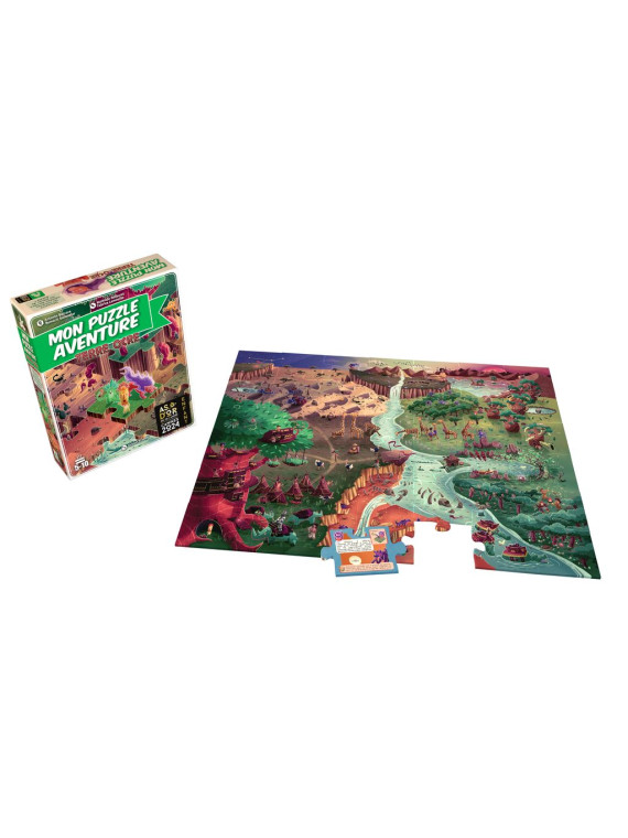 MON PUZZLE AVENTURE : TERRE OCRE