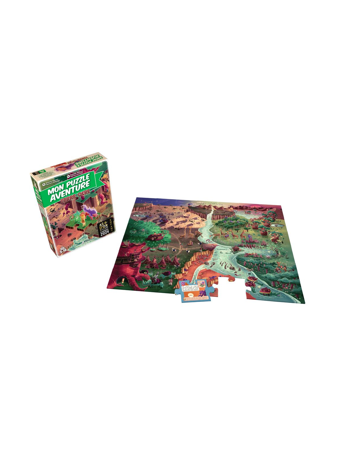 MON PUZZLE AVENTURE : TERRE OCRE