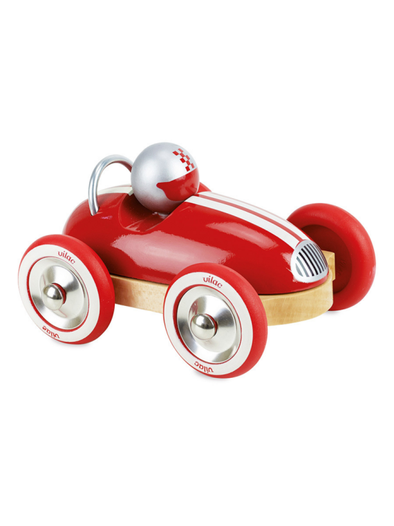 Voiture en bois, Roadster - Rouge