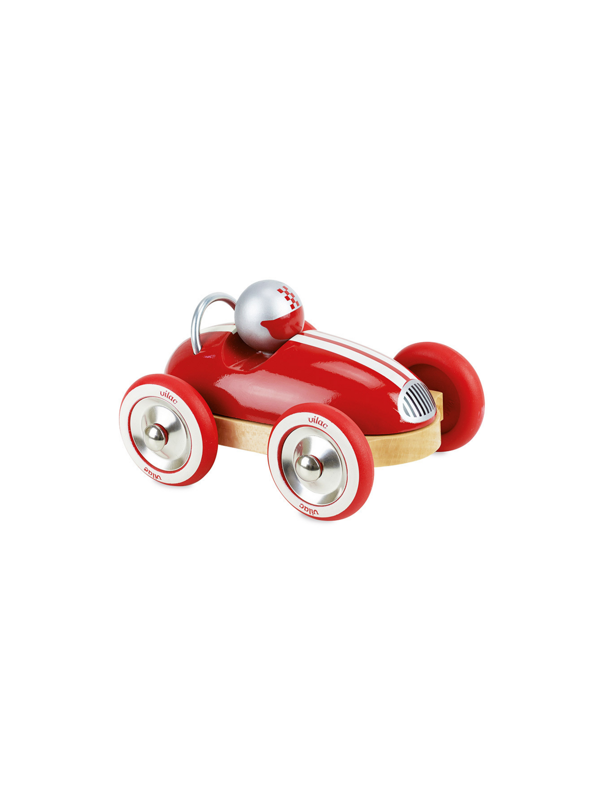 Voiture en bois, Roadster - Rouge