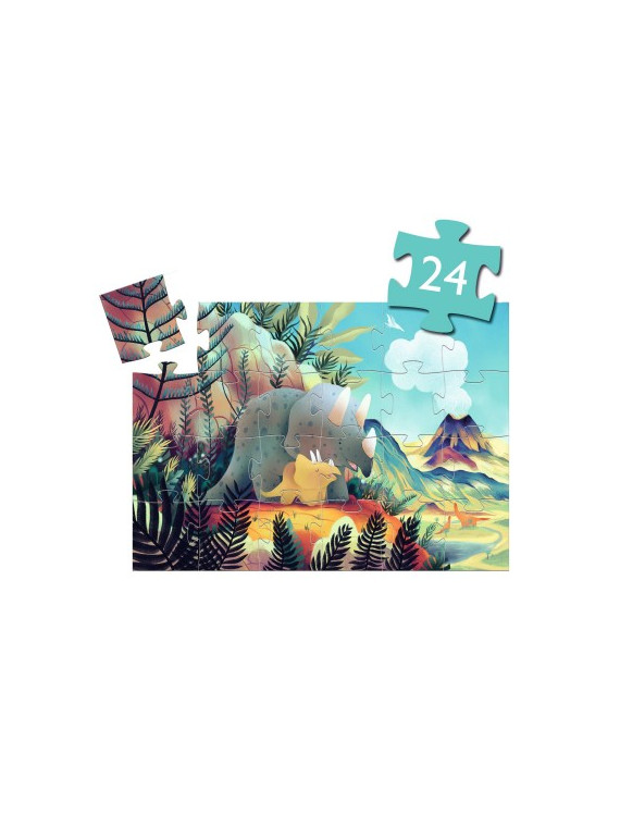 Puzzle Téo le dino - 24 pièces