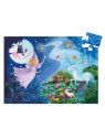 Puzzle La fée et la licorne - 36 pcs