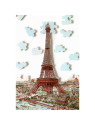 Puzzle d'art en bois tour eiffel