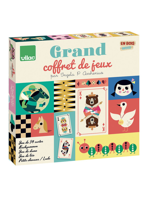 Grand coffret de jeux