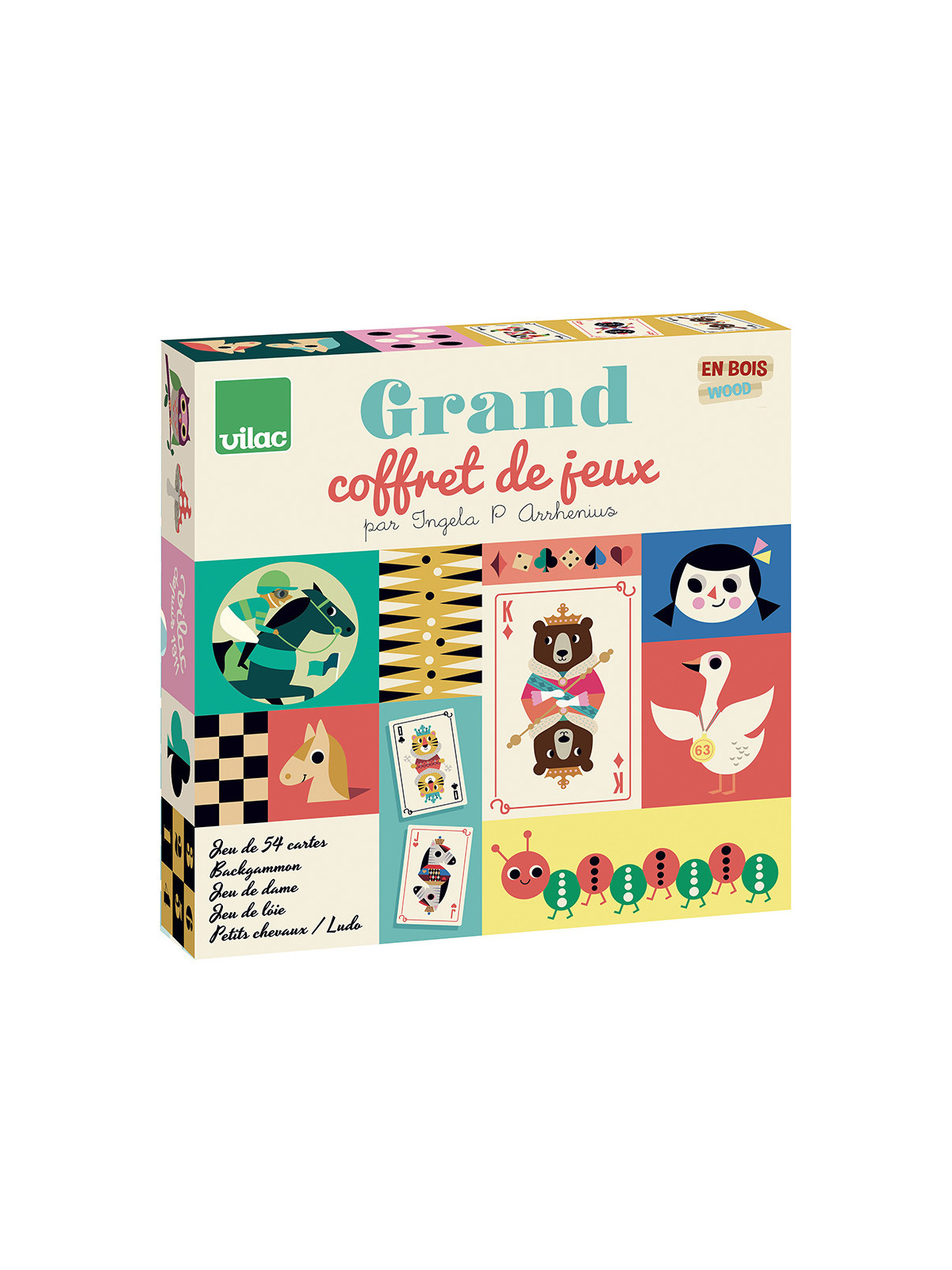 Grand coffret de jeux