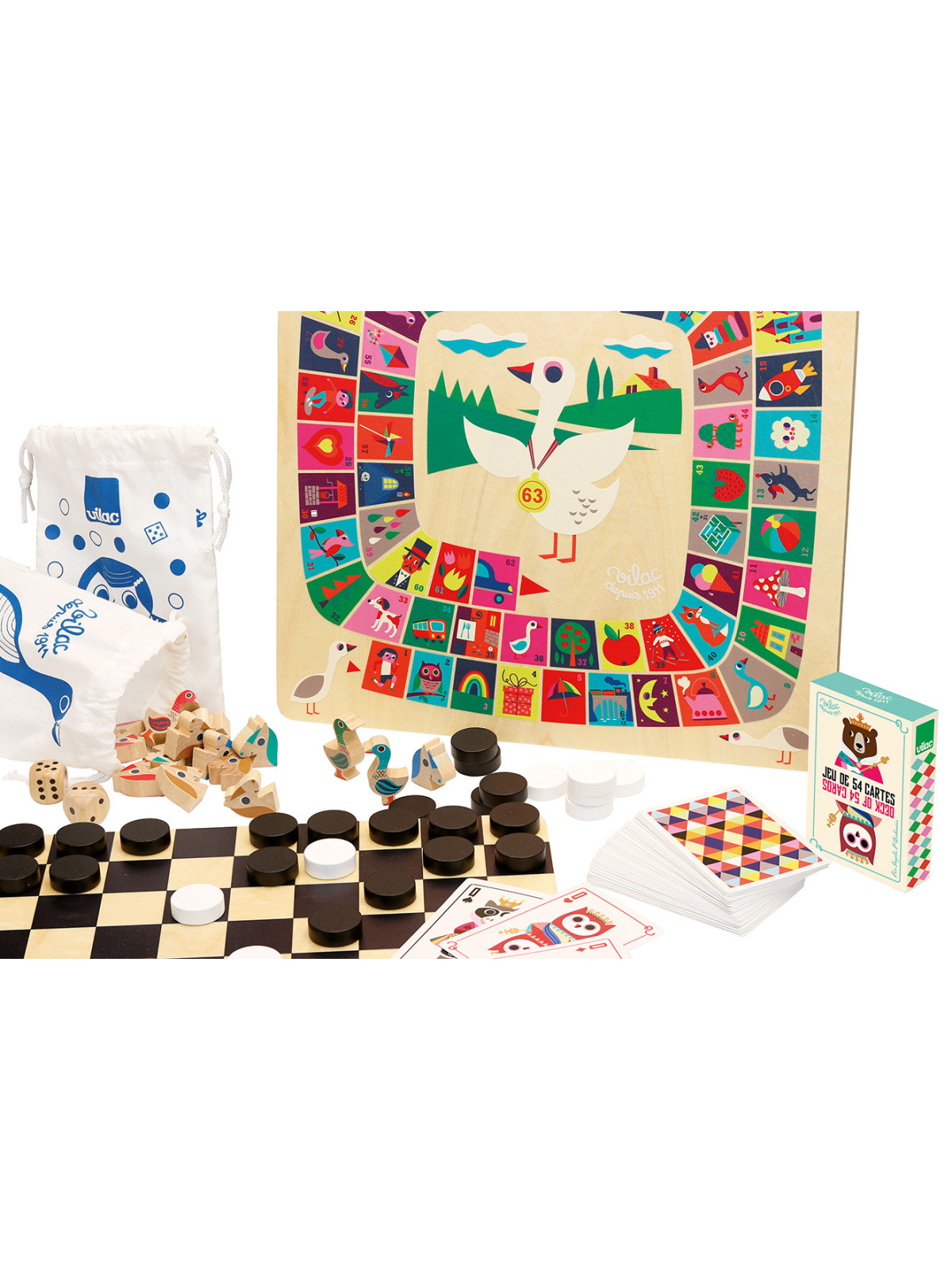 Grand coffret de jeux