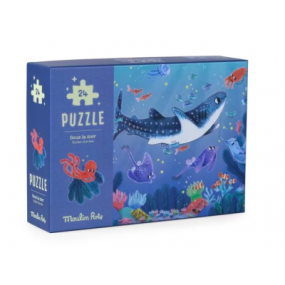 Puzzle phosphorescent Sous la mer 24 pièces