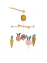 Mobile musical croisillon Trois Petits Lapins - Moulin Roty