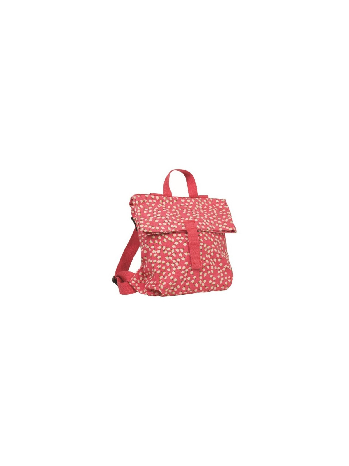 Sac a dos mini coursier fleurs