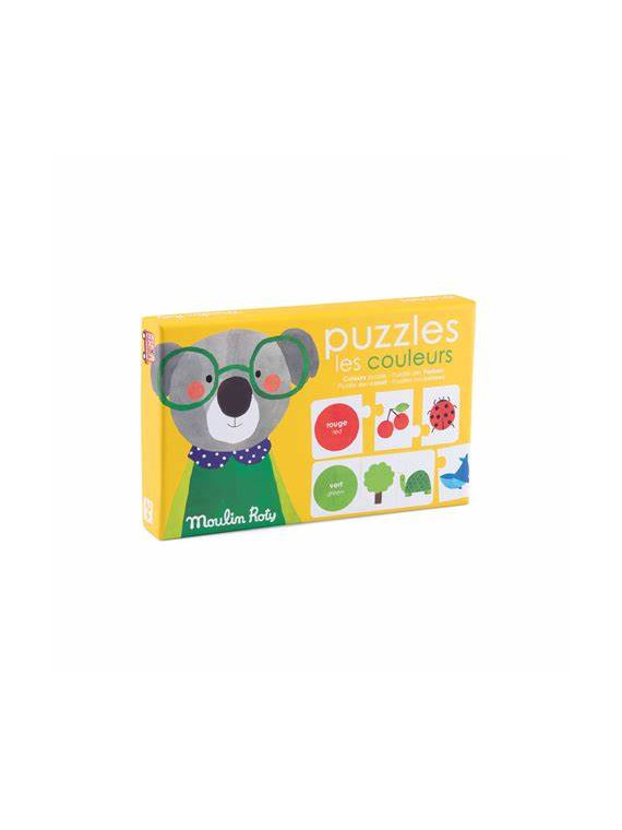 Puzzles les couleurs - Les Popipop