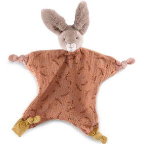 Doudou lapin argile