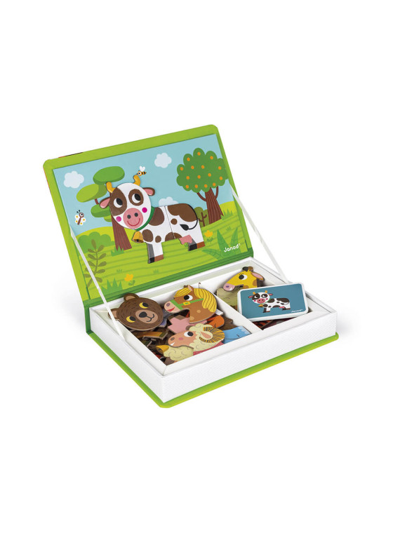 Magnetique book animaux